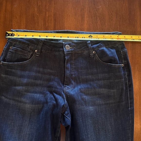 Jag Silver beaded cuff crop jeans - Picture 6 of 6